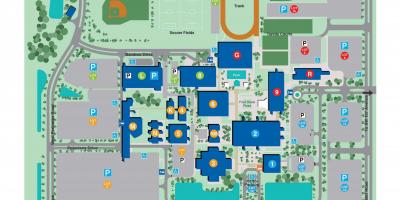 Майами Дейд колледж Кендалл карте кампуса