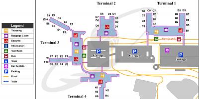 Форт Лодердейл карта парковок аэропорта
